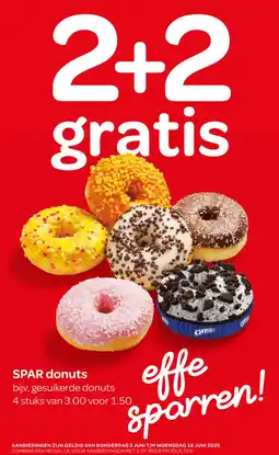 Spar SPAR donuts aanbieding