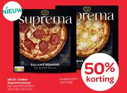 Spar Alle Dr. Oetker Suprema pizza's aanbieding
