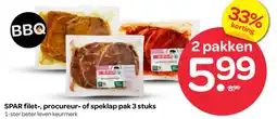 Spar SPAR filet, procureur of speklap aanbieding