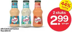 Spar Alle Calvé partysaus aanbieding