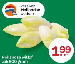 Spar Hollandse witlof aanbieding