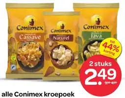 Spar Alle Conimex kroepoek aanbieding