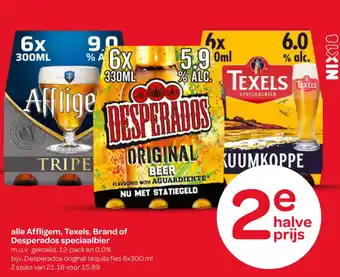 Spar Alle Affligem, Texels, Brand of Desperados speciaalbier aanbieding