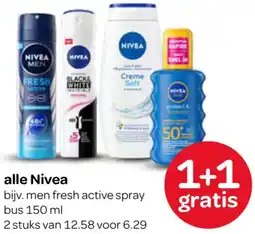 Spar Alle Nivea aanbieding