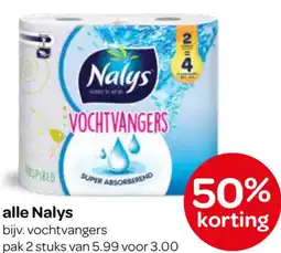 Spar Alle Nalys aanbieding