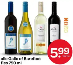 Spar Alle Gallo of Barefoot aanbieding