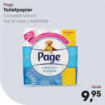 HANOS Page Toiletpapier aanbieding