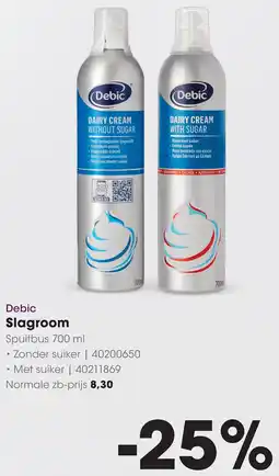 HANOS Debic Slagroom aanbieding
