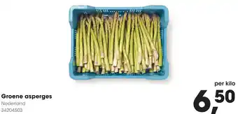 HANOS Groene asperges aanbieding
