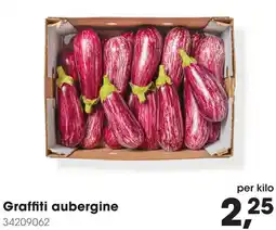 HANOS Graffiti aubergine aanbieding