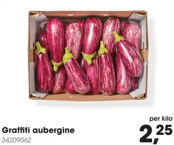 HANOS Graffiti aubergine aanbieding
