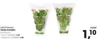 HANOS HANOS Selektie Verse kruiden aanbieding