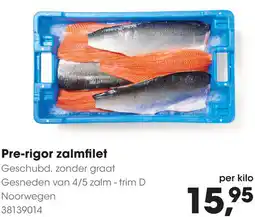 HANOS Pre-rigor zalmfilet aanbieding