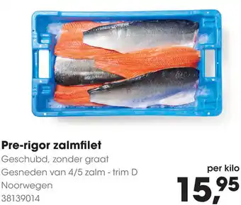 HANOS Pre-rigor zalmfilet aanbieding