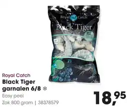 HANOS Royal Catch Black Tiger garnalen 6/8 aanbieding