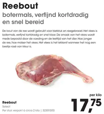 HANOS Reebout aanbieding