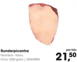 HANOS Runderpicanha aanbieding