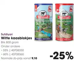 HANOS Sutdiyari Witte kaasblokjes aanbieding