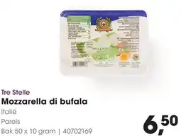 HANOS Tre Stelle Mozzarella di bufala aanbieding