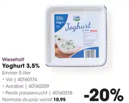 HANOS Wiesehoff Yoghurt 3,5% aanbieding