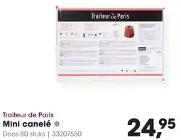 HANOS Traiteur de Paris Mini canelé aanbieding