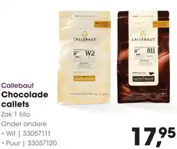 HANOS Callebaut Chocolade callets aanbieding
