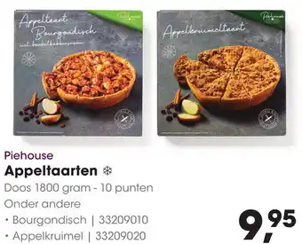 HANOS Piehouse Appeltaarten aanbieding