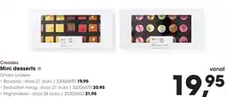 HANOS Creades Mini desserts aanbieding