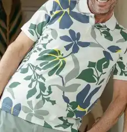Van Dal Mannenmode Lerros polo wit aanbieding