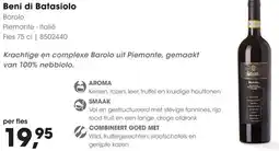 HANOS Beni di Batasiolo aanbieding