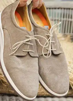 Van Dal Mannenmode Berkelmans schoenen beige khaki aanbieding