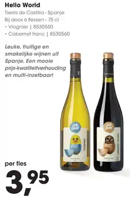 HANOS Hello World aanbieding