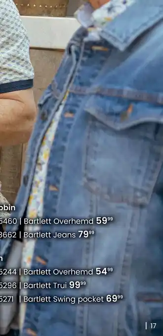 Van Dal Mannenmode Bartlett jas midden blauw aanbieding