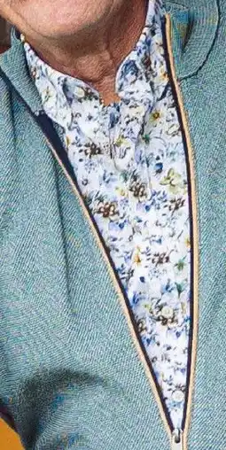 Van Dal Mannenmode Bartlett Overhemd midden blauw aanbieding