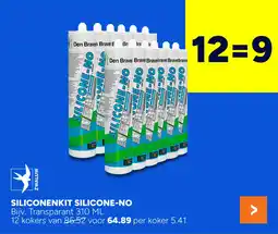 BOUWMAAT Siliconenkit silicone-no aanbieding