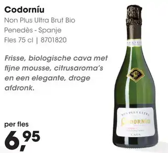 HANOS Codorníu aanbieding