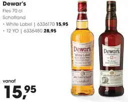 HANOS Dewar's aanbieding