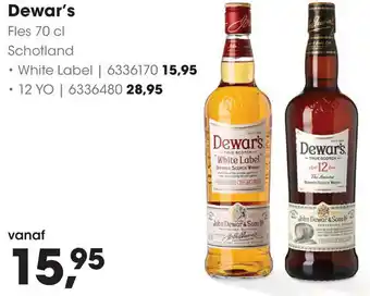 HANOS Dewar's aanbieding