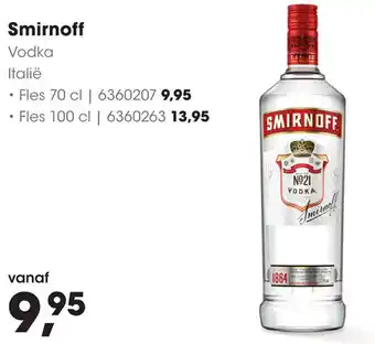 HANOS Smirnoff aanbieding