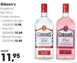 HANOS Gibson's aanbieding