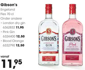 HANOS Gibson's aanbieding