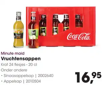 HANOS Minute maid Vruchtensappen aanbieding