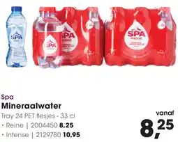 HANOS Spa Mineraalwater aanbieding
