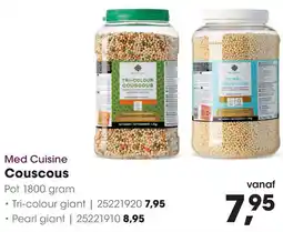 HANOS Med Cuisine Couscous aanbieding