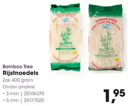 HANOS Bamboo Tree Rijstnoedels aanbieding