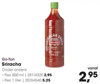 HANOS Go-Tan Sriracha aanbieding