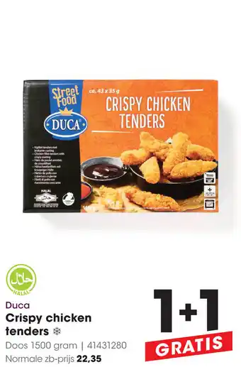 HANOS Duca Crispy chicken tenders aanbieding