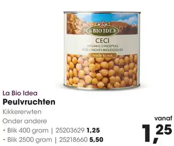 HANOS La Bio Idea Peulvruchten aanbieding