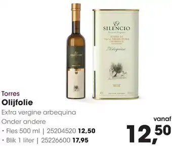 HANOS Torres Olijfolie aanbieding