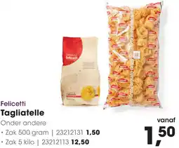HANOS Felicetti Tagliatelle aanbieding